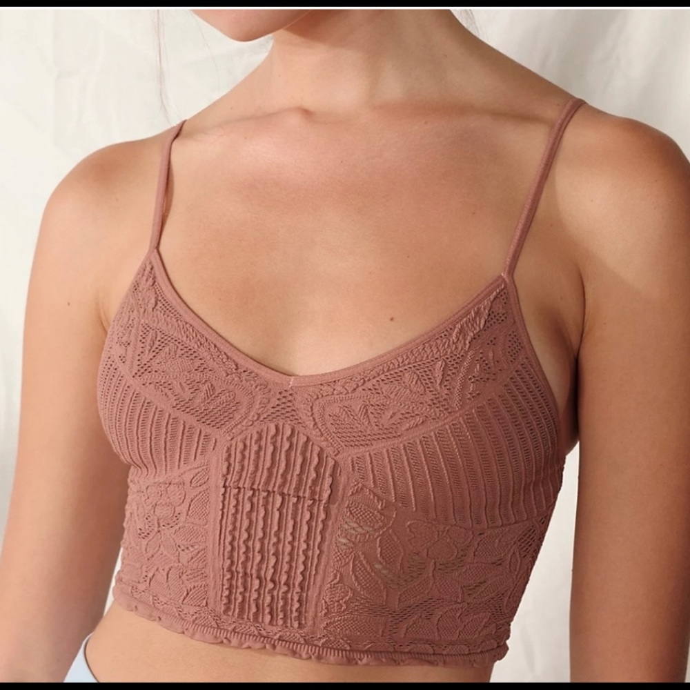 Free people chloe seamless longline bralette